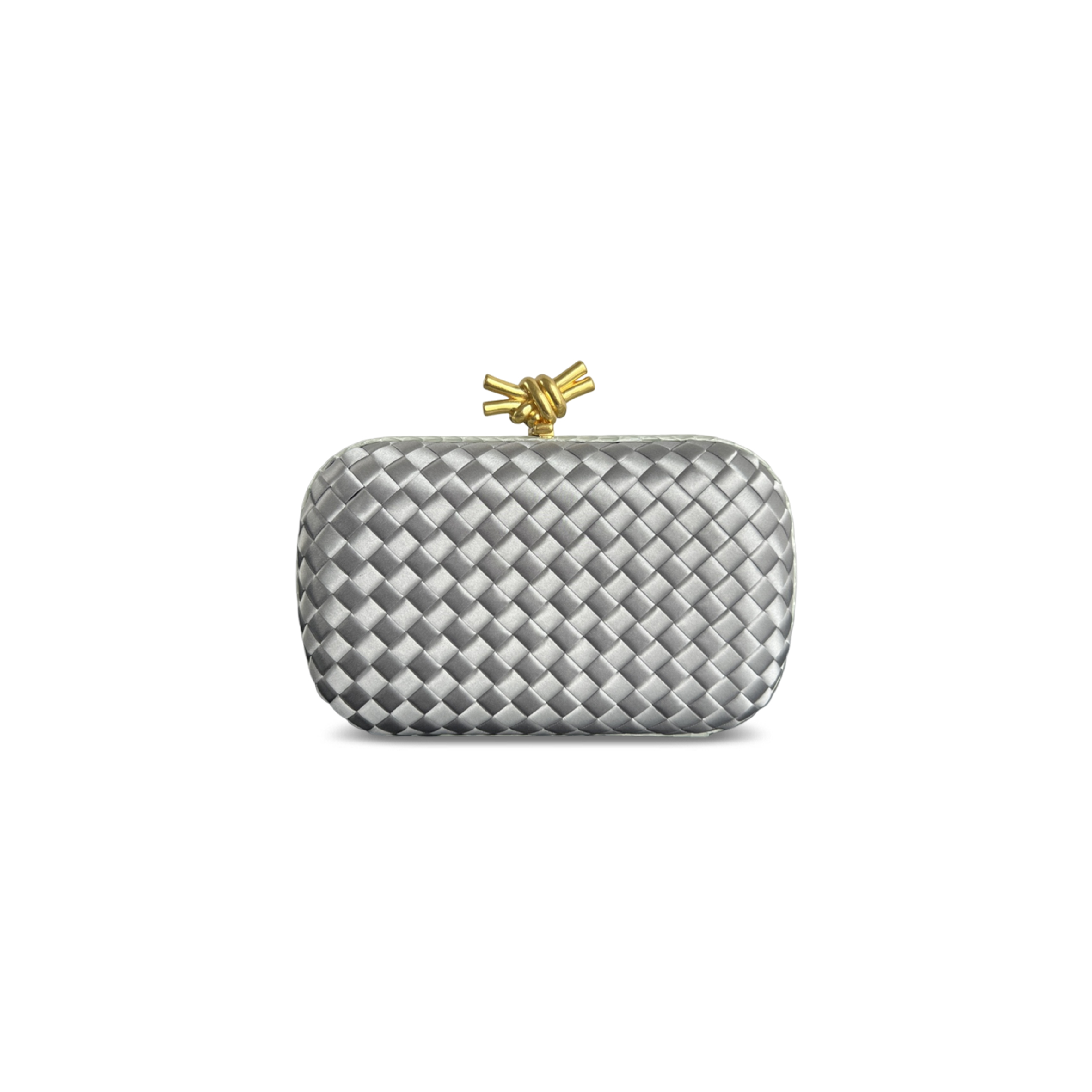BOTTEGA VENETA KNOT SATIN 717622 (20*12*5.5cm)